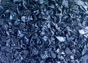 black shredded