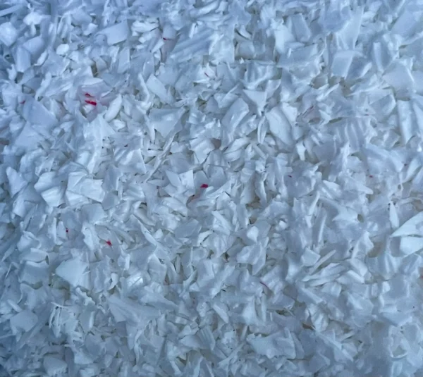 Shredded HDPE Plastics