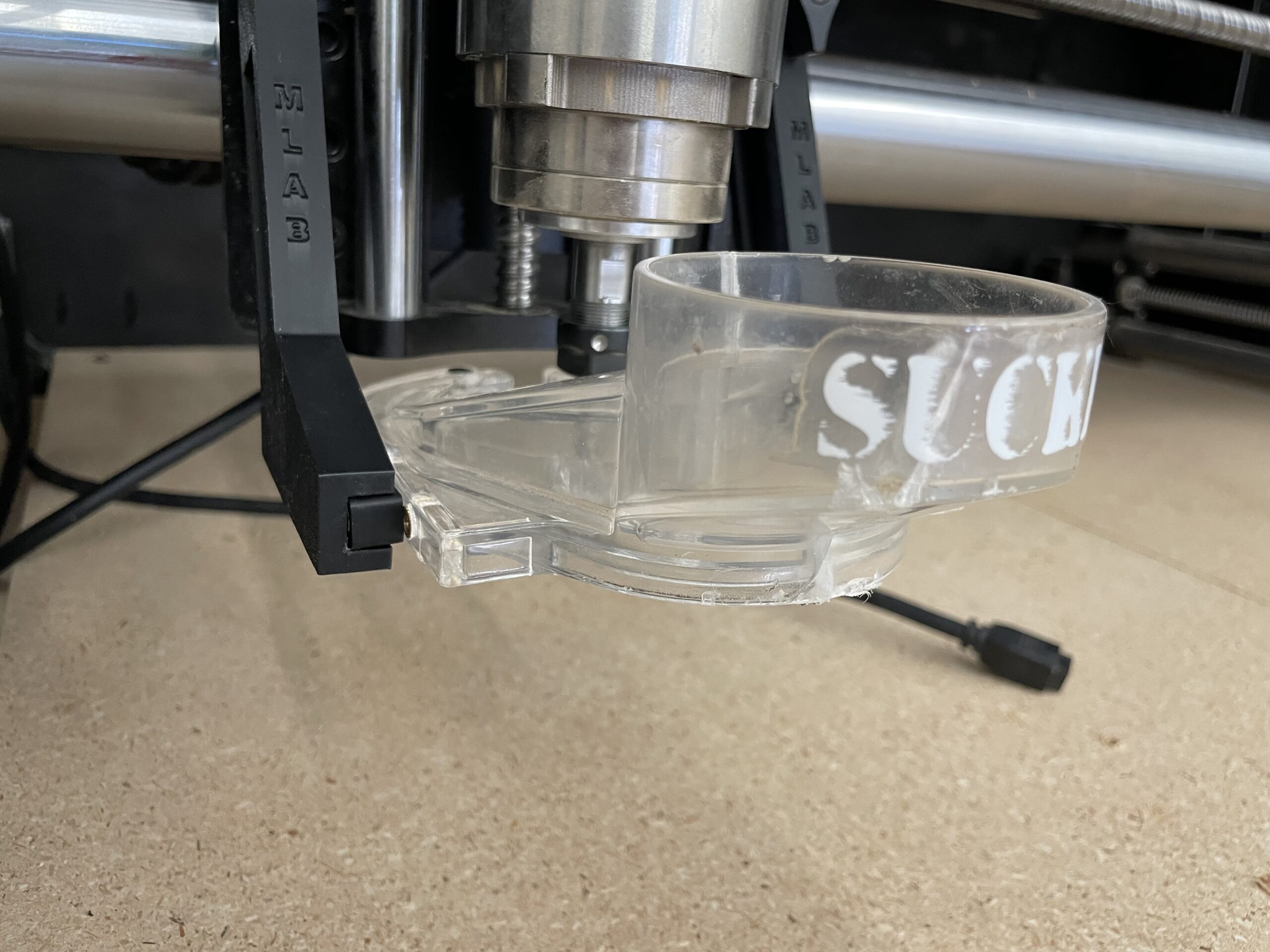 Onefinity Suck it Dust Boot Arms